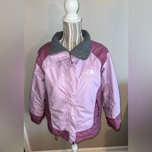 THE NORTH FACE GIRLS “HYVENT” FULL ZIP SQUALL JACKET SIZE L MINT